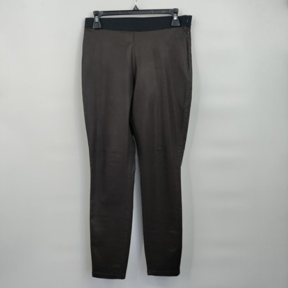 Victoria's Secret Hi-Rise Side Zip Stretch Waist Skinny Pants 8 Womens